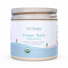 TruBaby Diaper Balm Organic 2.0oz Jar